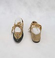 Shoes, silk, leather, linen, French